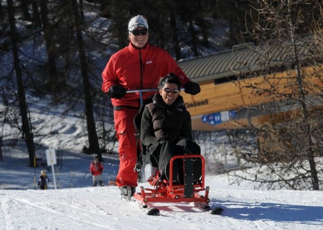  Handiski a Puy St Vincent 
